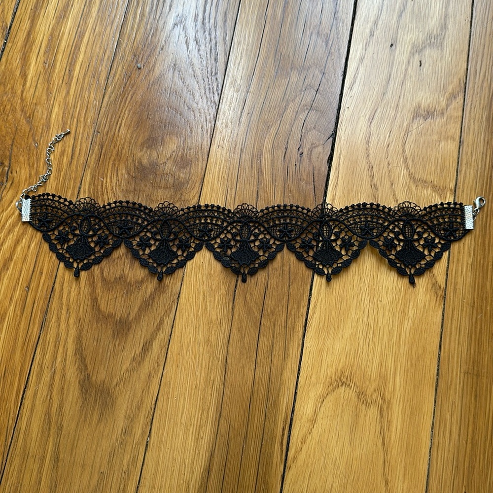 Lace Black Choker Necklace